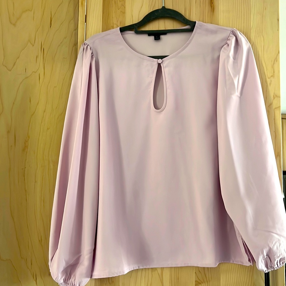 J. Crew lavender keyhole top. Never worn-NWOT!